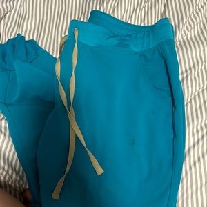 Teal Zamora joggers. Has pen marks. Price reflects that. Xl petites
